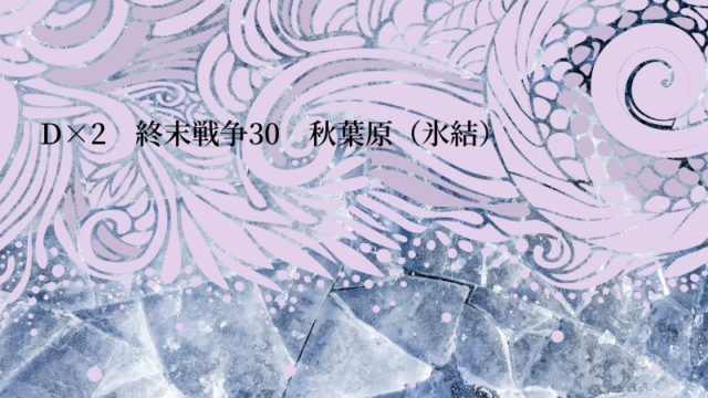 真・女神転生D×2　終末戦争30　氷結